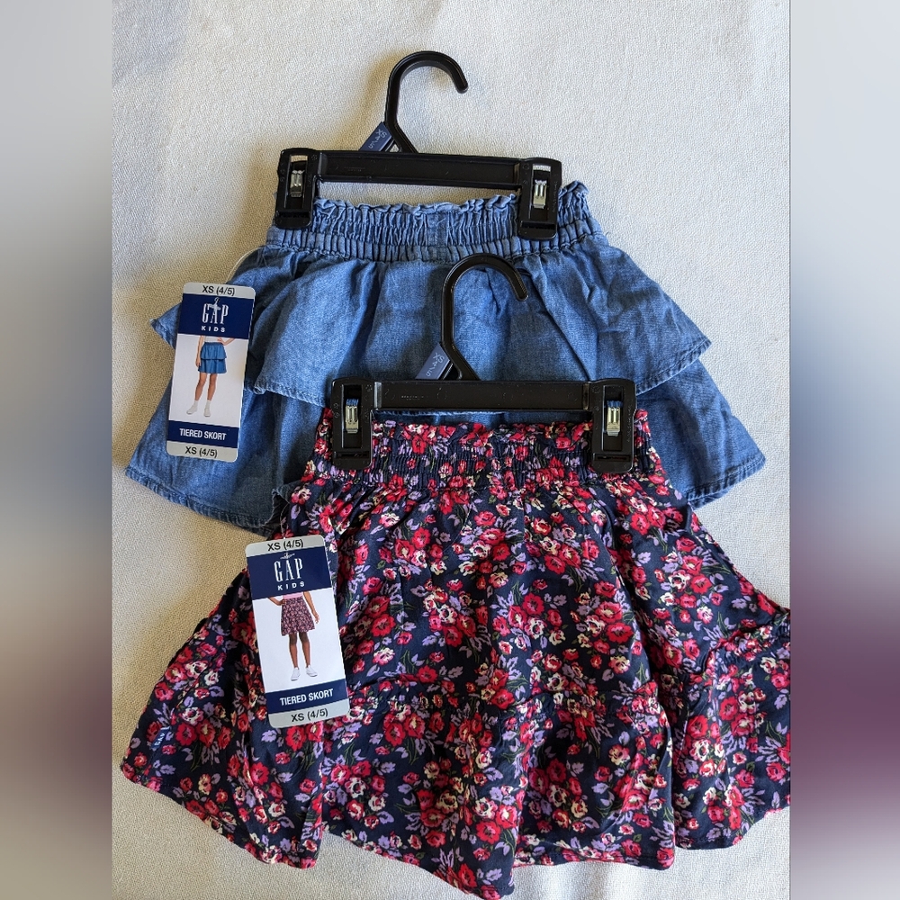 Gap Skorts. Girls size XS 4/5
